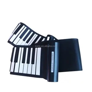 88 키 유연한 휴대용 롤 USB 키보드 미디 피아노