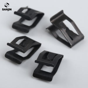 คลิปยึดคอนโซลหน้ารถยนต์อเนกประสงค์  ตัวล็อคโลหะสีดำ  คลิปสปริงเหล็ก  <span class=keywords><strong>น็อต</strong></span>ยึดรูปตัวยู - Product Image 3