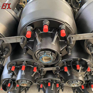 Trung Quốc Trailer bộ phận <span class=keywords><strong>Fuwa</strong></span> trục 13 tấn 16ton Bên ngoài Vòng trục Mỹ Trailer 3 trục và hệ thống treo cho Trailer bán - Product Image 5