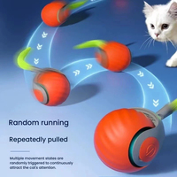 Jouet pour chat - Balle intelligente pour chat qui consomme de l'énergie et rebondit, pour l'auto-amusement et la réduction du stress.