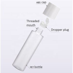 De lujo de 100ML 120ML 150ML 200ML 250ML de tóner vacíos de plástico esmerilado botella de PET para embalaje cosmético - Product Image 3