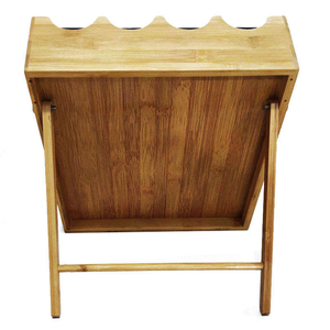 Étagère à épices pliable en bambou HOSTK à 4 niveaux, 16 compartiments, type autoportant, organisateur de <span class=keywords><strong>rangement</strong></span> de <span class=keywords><strong>cuisine</strong></span>, tiroir de comptoir - Product Image 2