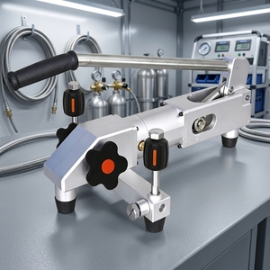 Calibrateur pneumatique portable Shelok, stabilité de 0,02 %, double ports M20 pour tests sur le terrain - Product Image 2