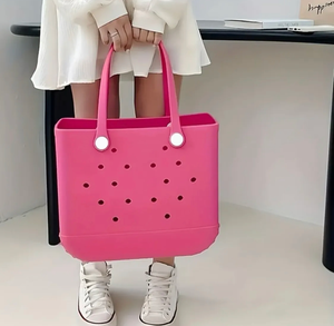 New Trendy Travel EVA Beach <strong>Bag</strong> Fashion Ladies Waterproof Bog <strong>Bag</strong> Tote Rubber Silicone Eva Foam Handbags Large Medium Small <strong>Bag</strong> - Product Image 2