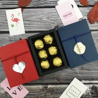 Boîtes en papier de qualité alimentaire personnalisées et populaires avec Logo imprimé, emballage de boîte-cadeau de saint-valentin pour boîte à Dessert ou à chocolat