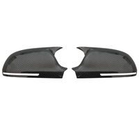 Accessoires automobiles pour AUDI A4 B8 A3 A5 A6 A8 S3 S4 S5 2009-2012, garnitures de rétroviseurs latéraux en ABS imitation fibre de carbone