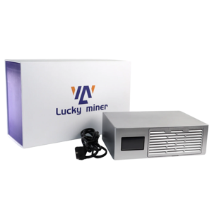 Nuevo 2026 Lucky Miner LV08 Pro 7TH/S 150W, Máquina de Minería de Lotería para Criptomonedas BTC BCH con Algoritmo SHA-256, para Minería Individual y Uso Doméstico - Product Image 1