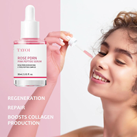 Sérum ADN de saumon pour la régénération cellulaire, revitalise la peau terne, apaise intensément les signes de l'âge, sérum PDRN aux peptides roses