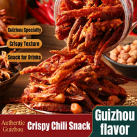 Spécialité du Guizhou : Snack au piment extra croustillant |   Saveur épicée naturelle |   Anneaux de poivre Zunyi Xiang La Cui de qualité supérieure en gros