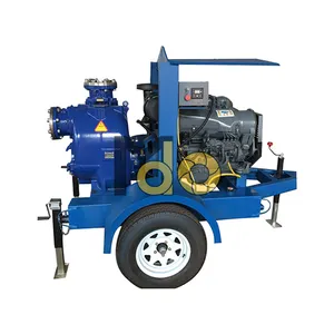 Tự mồi stainlesssteel tự mồi nước với động cơ diesel cát bơm tự mồi DIESEL watwr bơm