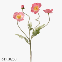 Fleurs de coquelicot artificielles blanches pour décorations de mariage, fausses fleurs de coquelicot en soie en vrac pour centre de table, arrangement floral