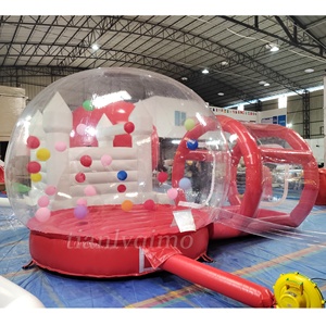 Carpa <span class=keywords><strong>Burbuja</strong></span> Inflable de PVC Reutilizable, Transparente, Impermeable y Duradera, <span class=keywords><strong>Cabaña</strong></span> de Lujo para Fiestas de Cumpleaños Infantiles - Product Image 4