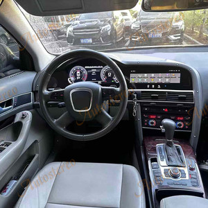 12.6 "inch <span class=keywords><strong>Android</strong></span> 13 Car GPS cho Audi A6 2005 2009 kép Màn hình Navigation headunit đa phương tiện Máy nghe nhạc DSP băng ghi âm - Product Image 4