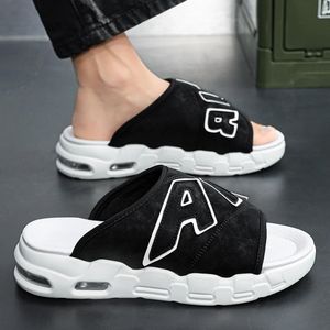 Haute qualité hommes extérieur intérieur pantoufles sandales plage Design Air hommes antidérapant confortable pantoufles hommes chaussures décontractées taille <span class=keywords><strong>46</strong></span> 47 - Product Image 2