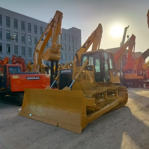 รถดันดินแคตเตอร์พิลลาร์ D6G2 สีเหลือง ปี 2023 เครื่องยนต์ดีเซลคัมมินส์ 180 แรงม้า ความจุดันดิน 7.5 เมตร พร้อมชุดเกียร์ ปั๊ม และมอเตอร์ - Product Image 4