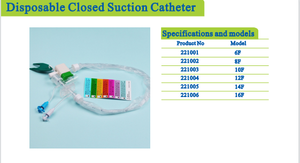 Tianck चिकित्सा डिस्पोजेबल उपभोज्य <span class=keywords><strong>72</strong></span> घंटे कैथेटर बंद सक्शन ट्यूब - Product Image 6