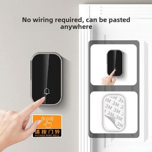 <span class=keywords><strong>Campanello</strong></span> Autoalimentato per Casa, Chiamata <span class=keywords><strong>Wireless</strong></span> a Lunga Distanza per Bambini e Anziani, <span class=keywords><strong>Campanello</strong></span> Elettronico <span class=keywords><strong>Wireless</strong></span> Intelligente Cinetico - Product Image 5
