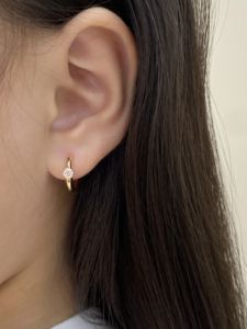 Xinfly Luxury 18k Gold Wedding Bridal Jewelry Gift <b>Set</b> Hypoallergenic Diamond <b>Stud</b> <b>Earrings</b> Durable for Sensitive Skin - Product Image 5