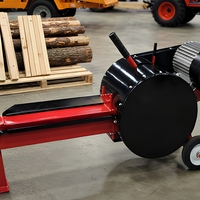 Fendeuse de bûches électrique rapide HOT JQ, 2 secondes de temps de fendage, avec composants à engrenages, puissance 1,5 kW, force de 7 tonnes, pour bois de chauffage forestier