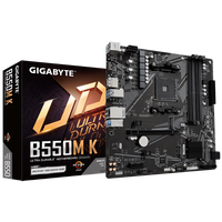 全新 AM4 MATX B550M-K 主板 DDR4 双通道内存 高速 NVMe M.2 128GB 稳定电源 适用于 G1GABYTE