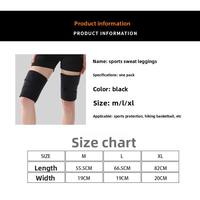 Manchons de compression élastiques pour cuisses, bandages ajustables en néoprène, attelles de sport pour la protection des muscles contre les tensions musculaires