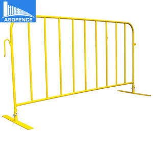 Barrière temporaire pour événements portables à bas prix/barrière tubulaire de barre de route/barrière de contrôle de foule <span class=keywords><strong>en</strong></span> acier de site - Product Image 3