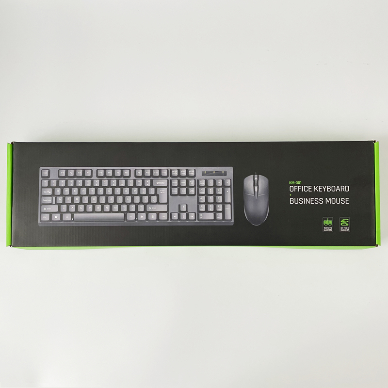 Keyboard kantor berkabel USB led 104 tombol, termurah keyboard dan mouse gaming keyboard kantor Kombo untuk PC Desktops