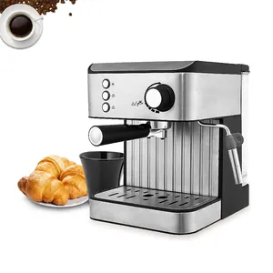Torréfacteur de café Commercial automatique de haute qualité avec pompe à expresso fabriquée en italie, réservoir d'eau de 20 bars 1.5 litres