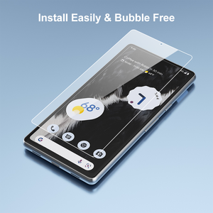 Verre anti-rayures pour <span class=keywords><strong>Google</strong></span> Pixel 5A 6A 7A Protecteur d'écran anti-reflets pour téléphone portable Taille personnalisée - Product Image 5