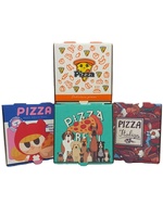 Boîte à pizza en papier, échantillon gratuit, vente en gros, emballage en carton, fournisseur, conception personnalisée imprimée, boîtes à pizza de 6 8 9 10 12 14 pouces