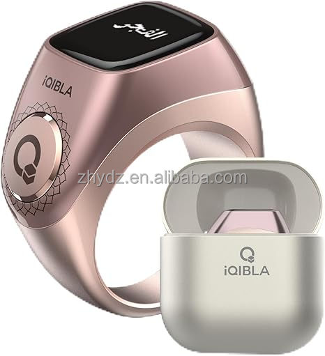 New World's First Muslim Smart Ring with Tasbih Beads Function BT Smart Zikr Ring Support Android IOS