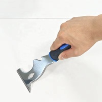 Spatule-racloir professionnelle en acier inoxydable de 3 pouces pour le remplissage de fissures, le plâtre, le cloison sèche, outil manuel de bricolage