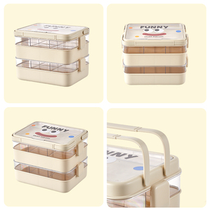 UFORU Boîte de <span class=keywords><strong>rangement</strong></span> de jouets pour enfants de la maternelle à impression personnalisée avec couvercle - Product Image 4