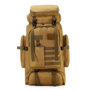 80L Large Capacity Camouflage Tactical <b>Backpack</b> Waterproof Fashion Style for Outdoor Sports <b>Trekking</b> Travel Cycling Zipper - Product Image 5