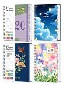 Agenda 2026 : Planificateur hebdomadaire et mensuel, agenda scolaire, <span class=keywords><strong>carnet</strong></span> de planification pour accessoires de bureau et fournitures scolaires - Product Image 2