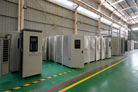 Stasiun Pengisian Cepat DC 14-160KW untuk Kendaraan Listrik - Antarmuka GB/CCS1/CCS2 Baru Perlindungan IP54 Warna Putih