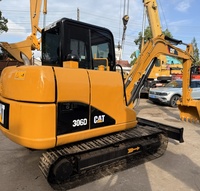 Excavator Crawler Hidrolik Bekas Cat 306 Cat 306D Kapasitas Mini Ukuran Kecil 6 Ton dengan Kualitas Tinggi