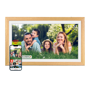 Cadre <span class=keywords><strong>photo</strong></span> numérique WiFi 21.5 pouces Frameo App Partager des photos et des vidéos via Mobile <span class=keywords><strong>Smart</strong></span> Could Wall Digital <span class=keywords><strong>Photo</strong></span> Frame - Product Image 1