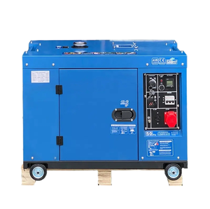 3-Phasen 50Hz <span class=keywords><strong>Diesel</strong></span>-Generatorset 5kW Geräuscharmes Schrankmodell mit Doppelspannung 220V/<span class=keywords><strong>380V</strong></span> und ATS - Product Image 5