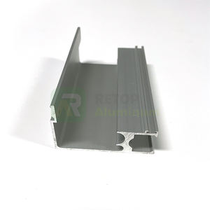 Puerta Vidrio Templado Liviana Venta caliente de perfiles de aluminio en Bolivia perfil aluminio para barandilla de vidrio - Product Image 4