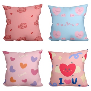 Housse de <span class=keywords><strong>coussin</strong></span> en velours imprimé personnalisé brodé style <span class=keywords><strong>africain</strong></span> <span class=keywords><strong>Coussin</strong></span> pour canapé hôtel-pour les décorations de la Saint-Valentin - Product Image 4