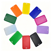 Porte-badge en plastique avec clip, étui pour badge à insérer, pour badge nominatif d'employé, porte-carte d'accès