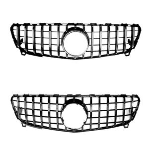 A Class W176 <span class=keywords><strong>A180</strong></span> A200 A250 A45 <span class=keywords><strong>2016</strong></span> + GT AMG Style Panamericana Parrilla de malla de parachoques delantero para Mercedes Benz - Product Image 1