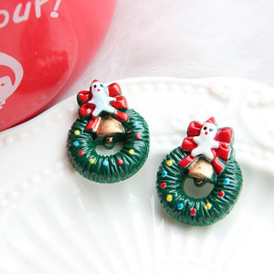 2025 New Christmas Knot 3 Wreath Colored Donut Holiday Gift DIY <b>Mobile</b> <b>Phone</b> Case <b>Toy</b> Accessories - Product Image 5