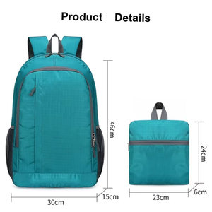 <span class=keywords><strong>Sac</strong></span> de style nouveau, ultra-léger, respirant, en tissu Oxford, polyester, pliable, grande capacité, <span class=keywords><strong>sac</strong></span> <span class=keywords><strong>à</strong></span> <span class=keywords><strong>dos</strong></span> d'extérieur, <span class=keywords><strong>sac</strong></span> <span class=keywords><strong>à</strong></span> <span class=keywords><strong>dos</strong></span> imperméable - Product Image 2
