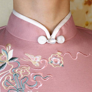 Buena calidad mano chino Cheongsam Jade Pan incienso botón Retro Jade cuentas decoradas accesorios de ropa - Product Image 3