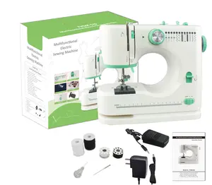 VOF nueva pequeña máquina de coser doméstica manual portátil de mano maquina de coser Overlock mini máquina de coser