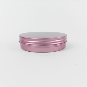 Odm Nhà cung cấp bao bì mỹ phẩm nhôm rỗng Rose Gold Lip Balm tin có thể Lọ 15ml 50ml cho đóng hộp - Product Image 3