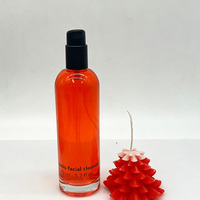 Vente en gros d'usine, flacon en verre transparent rond vide de 170 ml avec pompe à lotion en plastique noir pour sérum, tonique, lotion corporelle