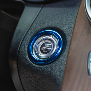 Bague de bouton de démarrage/arrêt du moteur de voiture SNBLO en acier inoxydable, accessoire intérieur de luxe pour véhicules Mercedes-Benz - Product Image 3